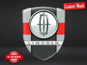 Lincoln Heckscheibenaufkleber Premium Modern Hochwertig